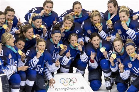 U S Women’s Hockey Win Caps A Strong Medal Surge For Team Usa Wsj