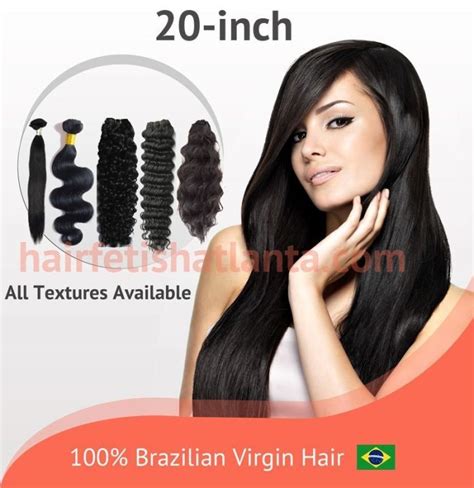 20 inch brazilian virgin human hair