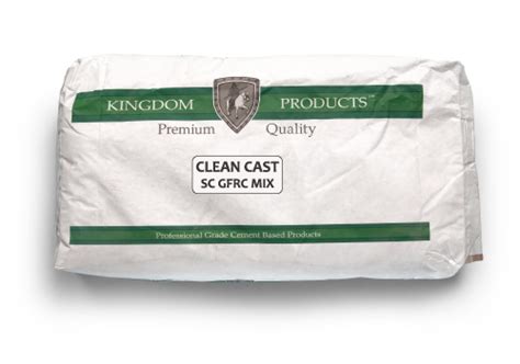 clean cast scc gfrc mix kingdom concrete products