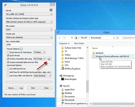 Rufus Windows 10 How To Create Windows 10 Bootable Usb Drive Techy Bugz