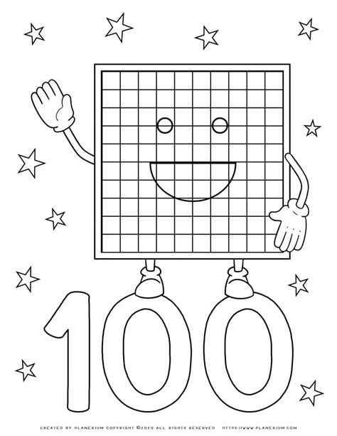 number coloring pages   printables planerium