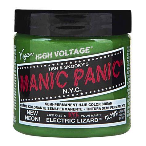 Manic Panic Classic Semi Permanent Hair Dye 118ml Electric Lizard