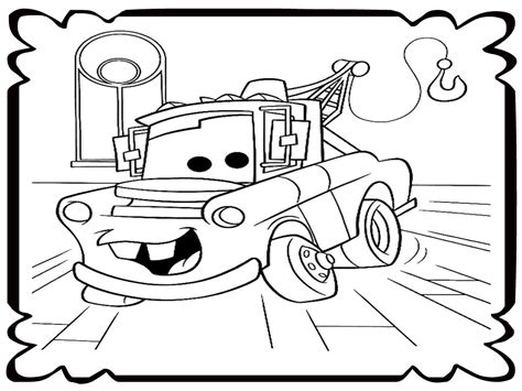 tow truck tow truck coloring pages