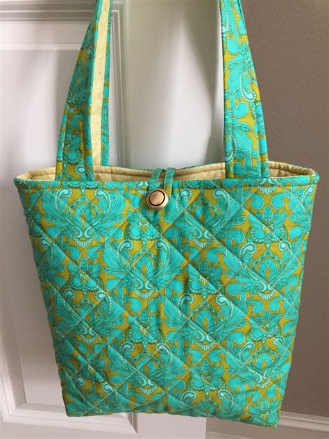 quilted tote   charity quilted tote bags quilted totes tote bags  fabric bag