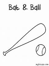 Baseball Bat Drawing Getdrawings Coloring Pages sketch template