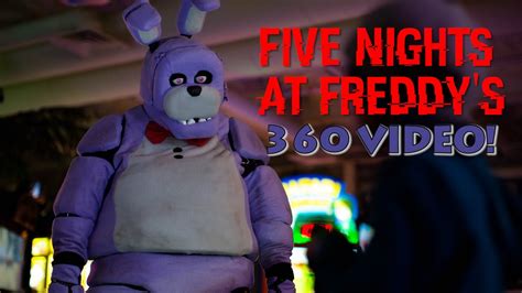 five night s at freddy s in real life 360 video scary