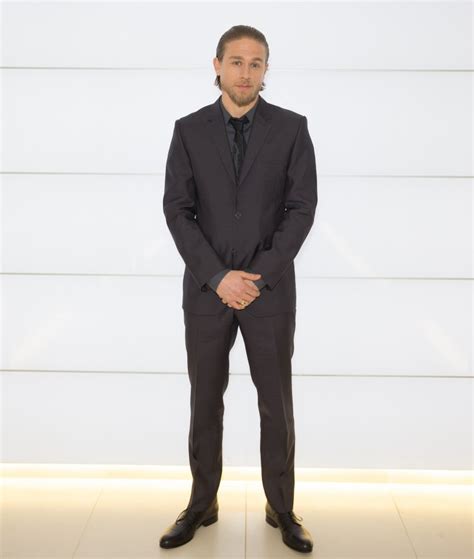 Charlie Hunnam Attends Calvin Klein Collection Reveal
