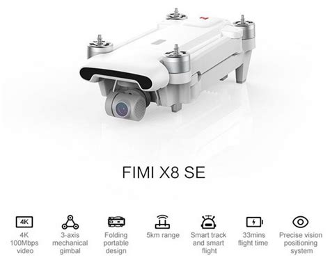 coupon code  fimi  se km fpv  axis gimbal  gps rc drone  gearbest