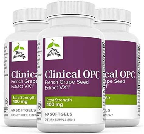 amazoncom terry naturally clinical opc extra strength  softgels