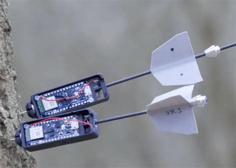 drone fires sense darts  data collection  hard  reach locations geeky gadgets