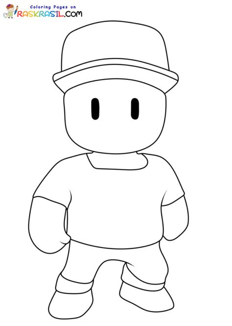 stumble guys coloring pages
