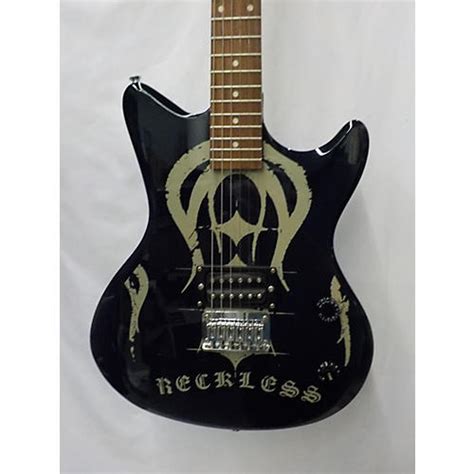 act  solid body electric guitar reckless blue musicians friend