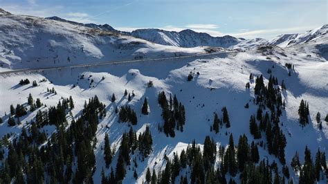 loveland pass  drone view youtube