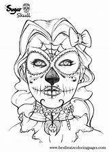Coloring Skull Sugar Pages Owl Coloriage Printable Dog Candy Tattoo Dead Cute Getcolorings Graffiti Color Dessin Faces Getdrawings Sheets Popular sketch template