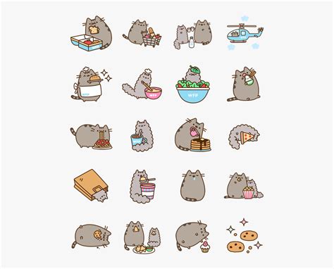 Mythical Pusheen Cats Png Pusheen Stickers Printable