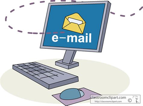 email clipart emailsentviacomputer classroom clipart