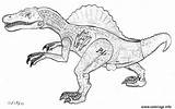 Jurassic Spinosaurus Coloriage Dessin Imprimer Colorier Imprimé sketch template