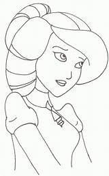 Odette Princess Coloring Pages Popular Coloringhome sketch template