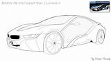 I8 Bmw Car Coloring Pages Concept Lineart Draw Drawing Cars Deviantart Sketch Color Vector Print Vehicles Boys sketch template