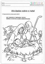 Nascimento Colorir Cristo Tamanho Esse sketch template