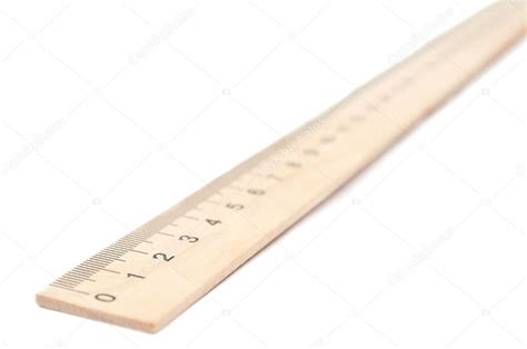 wooden ruler stock photo  ksena