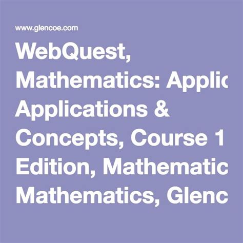 webquest mathematics webquest mathematics math pbl