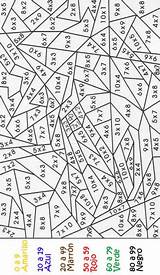 Colorear Multiplicaciones Para Dibujos Con Pintar Multiplicar Tablas Ejercicios Actividades Fichas Matematicas El Imagui Primaria Math Secundaria Visitar sketch template