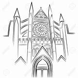 Abbaye Clipart Clipground Westminster Abbey sketch template
