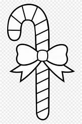 Candy Cane Christmas Coloring Outline Clipart Easy Clip Canes Drawing Line Pinclipart Getdrawings Pages Template Ornament Printable Ornaments Rock Designs sketch template