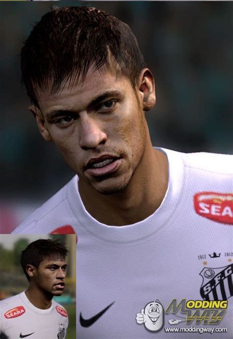 neymar face fifa 13 at moddingway