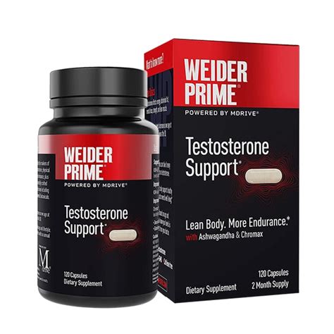Viên Uống Weider Prime Testosterone Support 120 Viên Cho Nam Eva