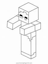 Minecraft Axolotl Coloringpages101 sketch template