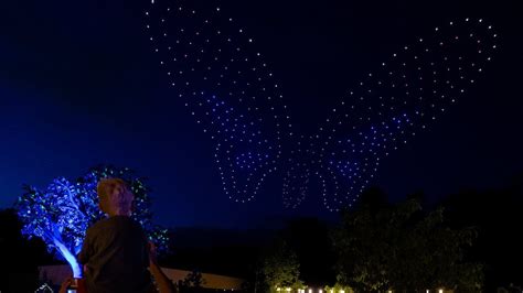 dollywood  open summer celebration  drone light show