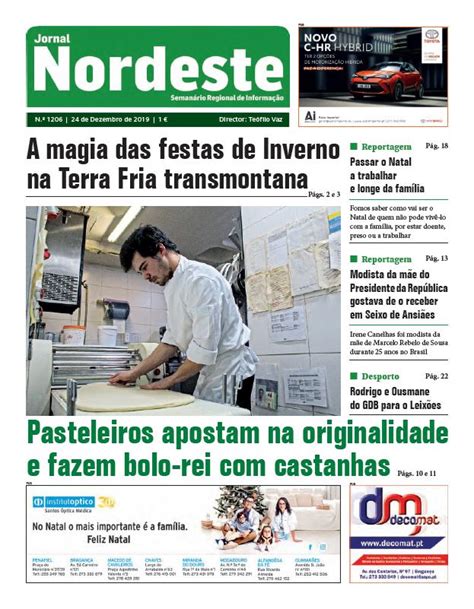 capas das edições jornal nordeste