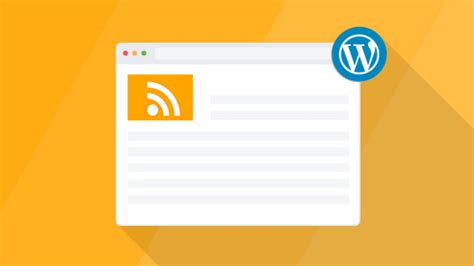 create  separate rss feed  individual categories  wp