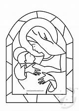 Madonna Bambino Lavoretti Immacolata Stampare Concezione Creativi Qumran Precedente Bibbia Lavoretticreativi sketch template