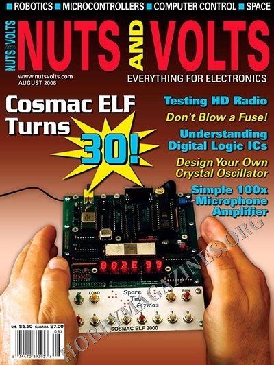 nuts and volts august 2006 download digital copy magazines and
