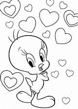 Tweety Coloring Bird Pages Drawing Ausmalbilder Gangster Color Cartoon Zum Malvorlage Ausdrucken Herz Drawings Disney Printable Kinder Precious Moments Malvorlagen sketch template