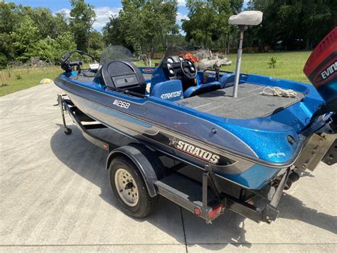 stratos  dual console bass boat  sale  bryceville fl offerup