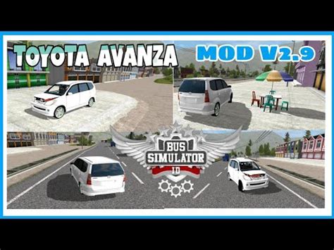 bussid vtoyota avanzanew car modhow  install car