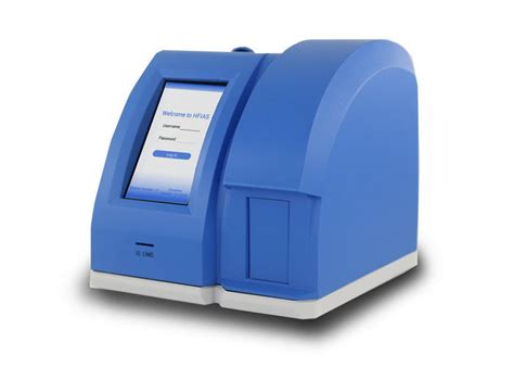 mins point  care analyzer blueimmunofluorescence lab equipment
