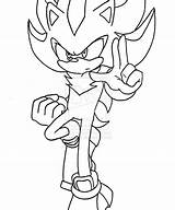 Knuckles Sonic Robotnik Coloringhome sketch template