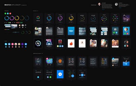 complete apple  apps gui psd freebie  smashfreakz