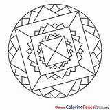 Coloring Mandala Pages Cosmos Sheet Title sketch template