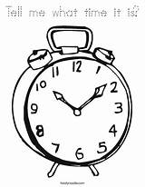 Coloring Time Tell Jam Meja Favorites Login Add Built California Usa Cursive Twistynoodle Clock sketch template
