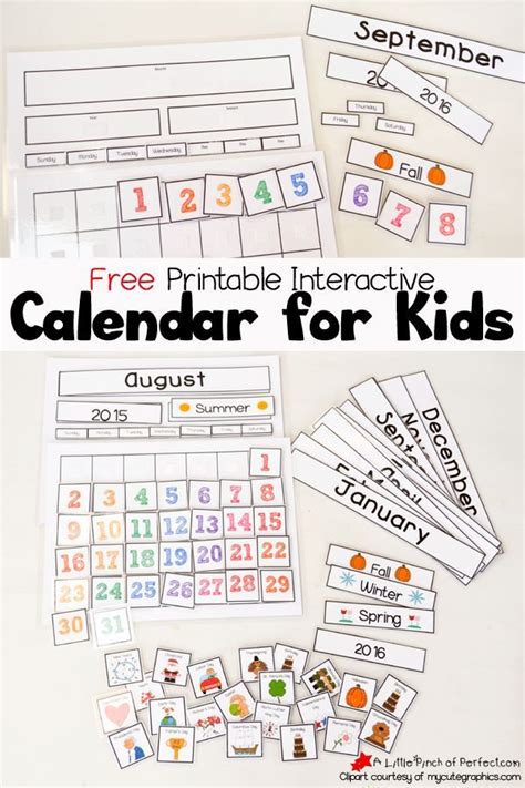 great absolutely  calendar printables  kids concepts kids
