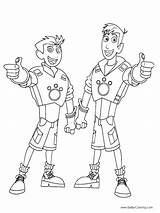 Kratts Wild Coloring Pages Printable Drawing Brothers Line Tortuga Print Kids Color Cartoon sketch template