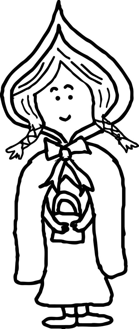 nice  red riding hood coloring page  red riding hood red
