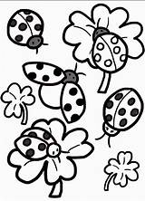 Coloring Ladybug Pages Printable Bug Lady Sheet Kids Color Ladybugs Getdrawings Getcolorings Birthdayprintable sketch template