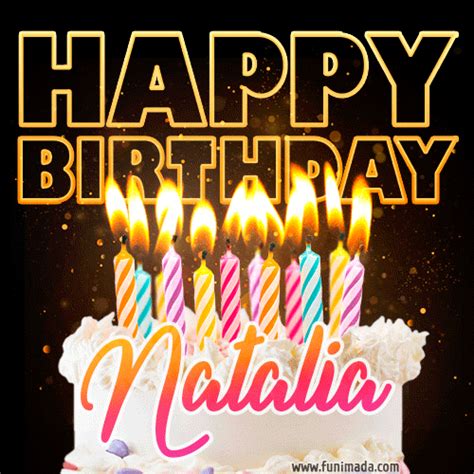 natalia animated happy birthday cake gif image  whatsapp